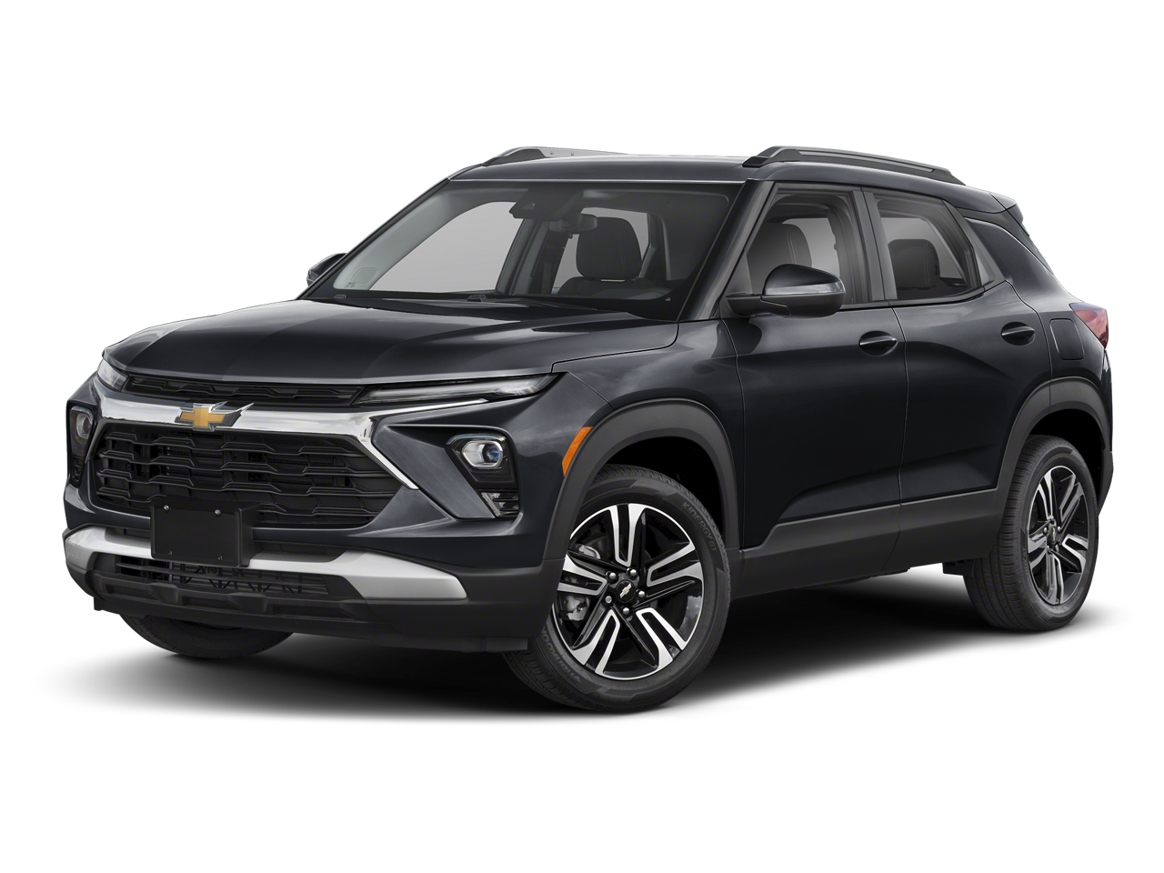 2026 Chevrolet Trailblazer LT in Cacti Green — front three-quarter view