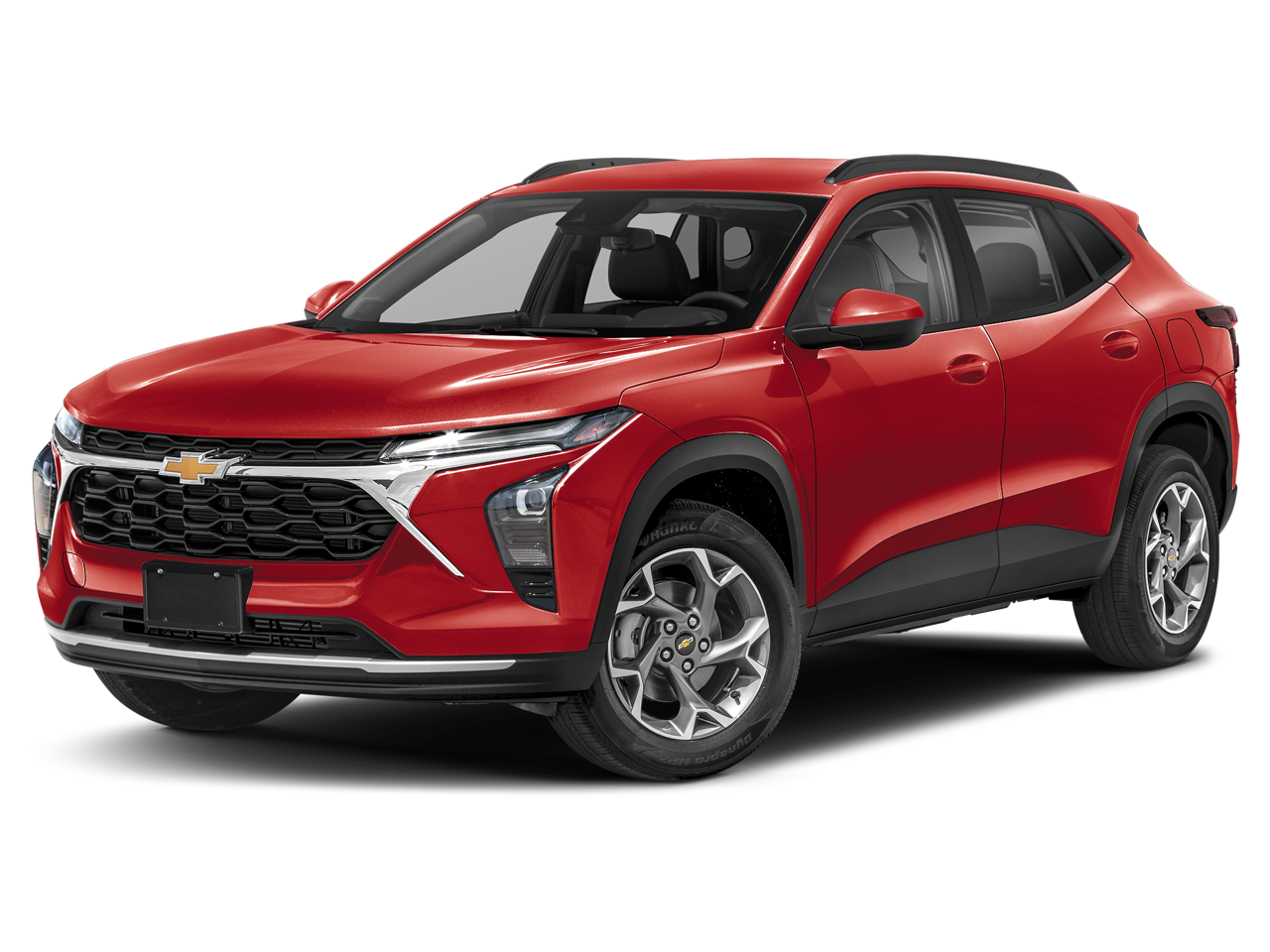2026 Chevrolet Trax 1RS in White Sands — front three-quarter view