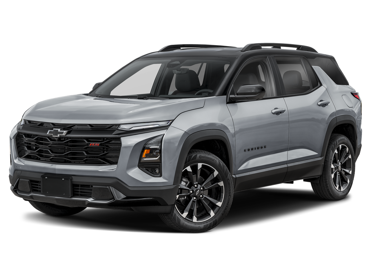 2027 Chevrolet Equinox FWD RS in Mosaic Black Metallic — front three-quarter view