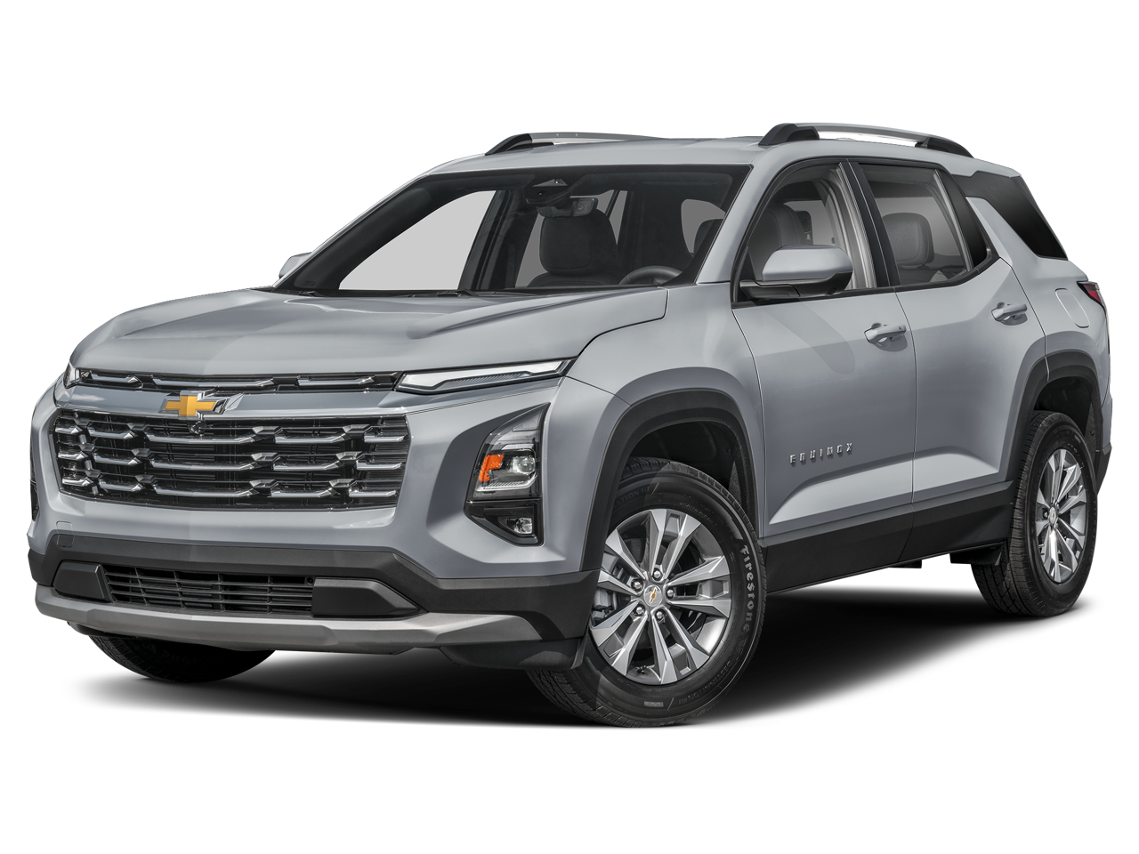 2027 Chevrolet Equinox LT in Autumn Harvest Metallic — front three-quarter view
