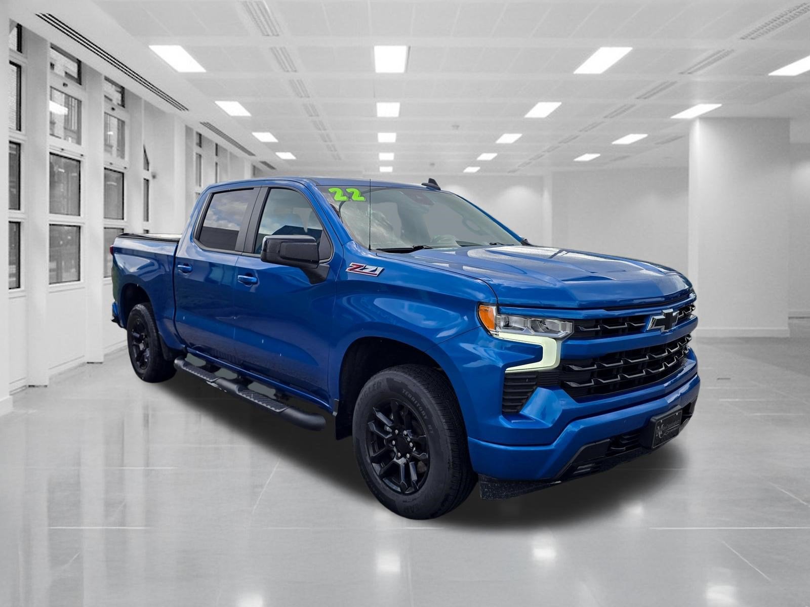 2022 Chevrolet Silverado 1500 — rear three-quarter view
