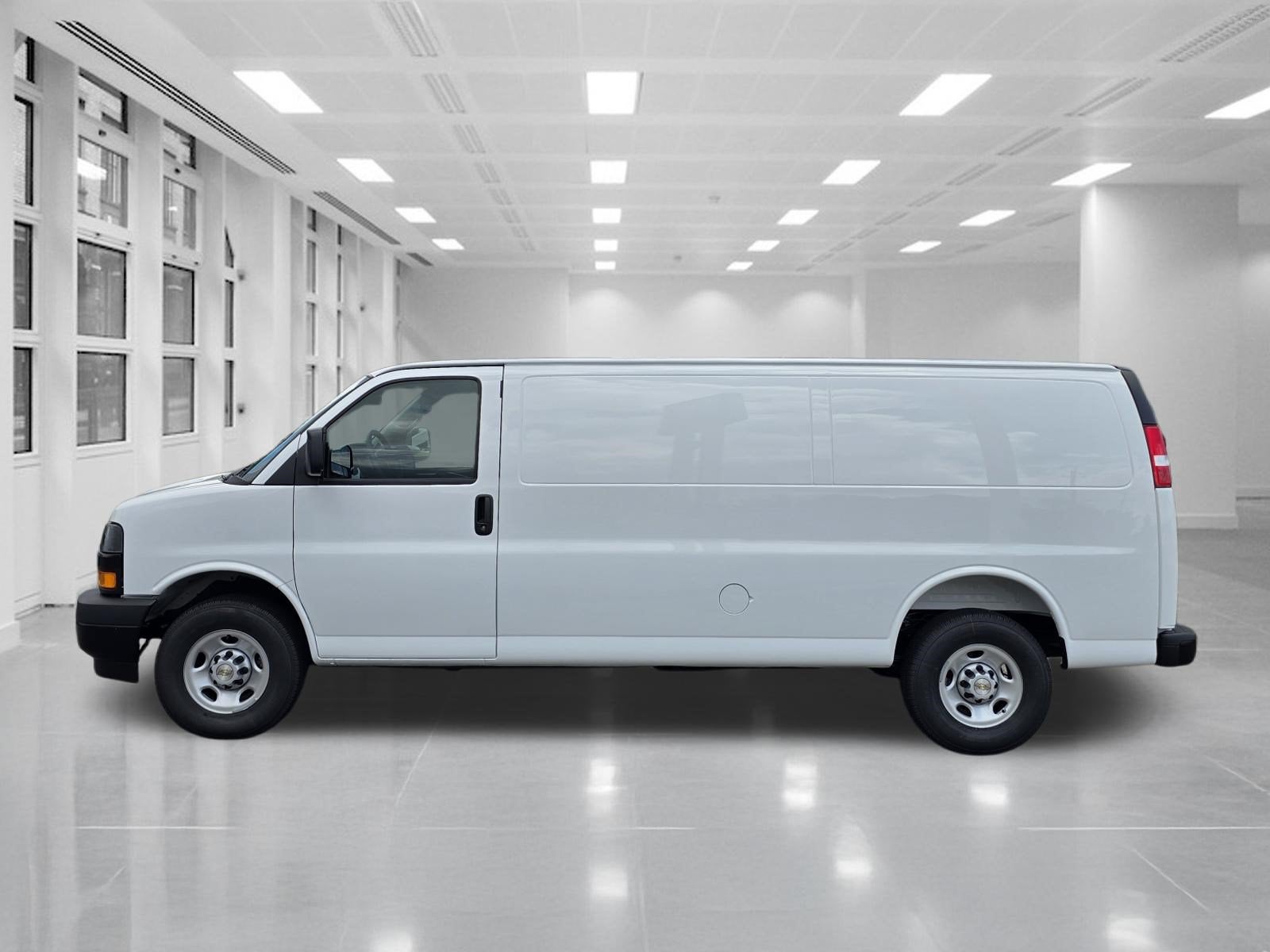 2026 Chevrolet Express Cargo — rear three-quarter view