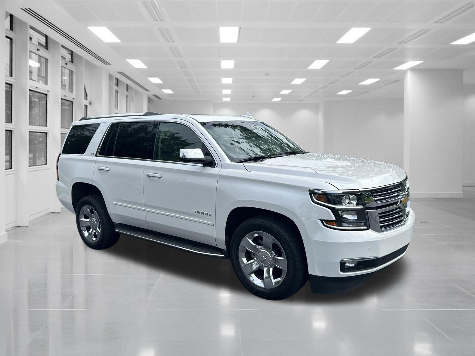 2016 Chevrolet Tahoe — rear three-quarter view